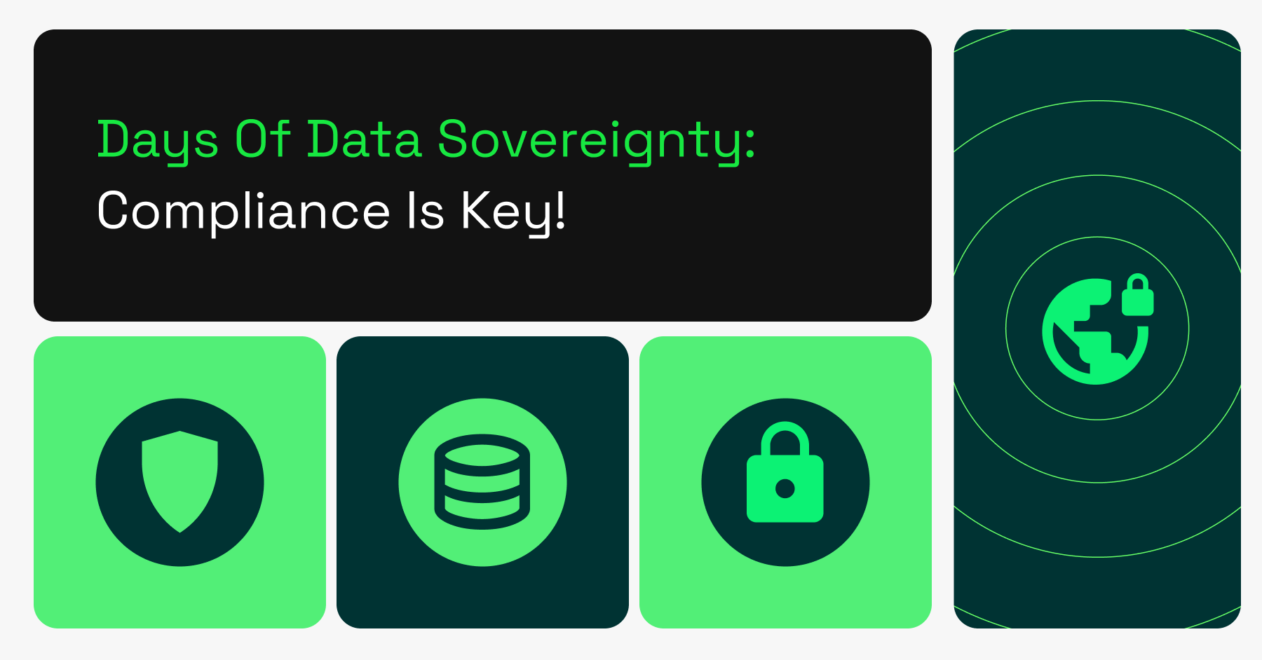 Days of Data Sovereignty: Compliance is key! 