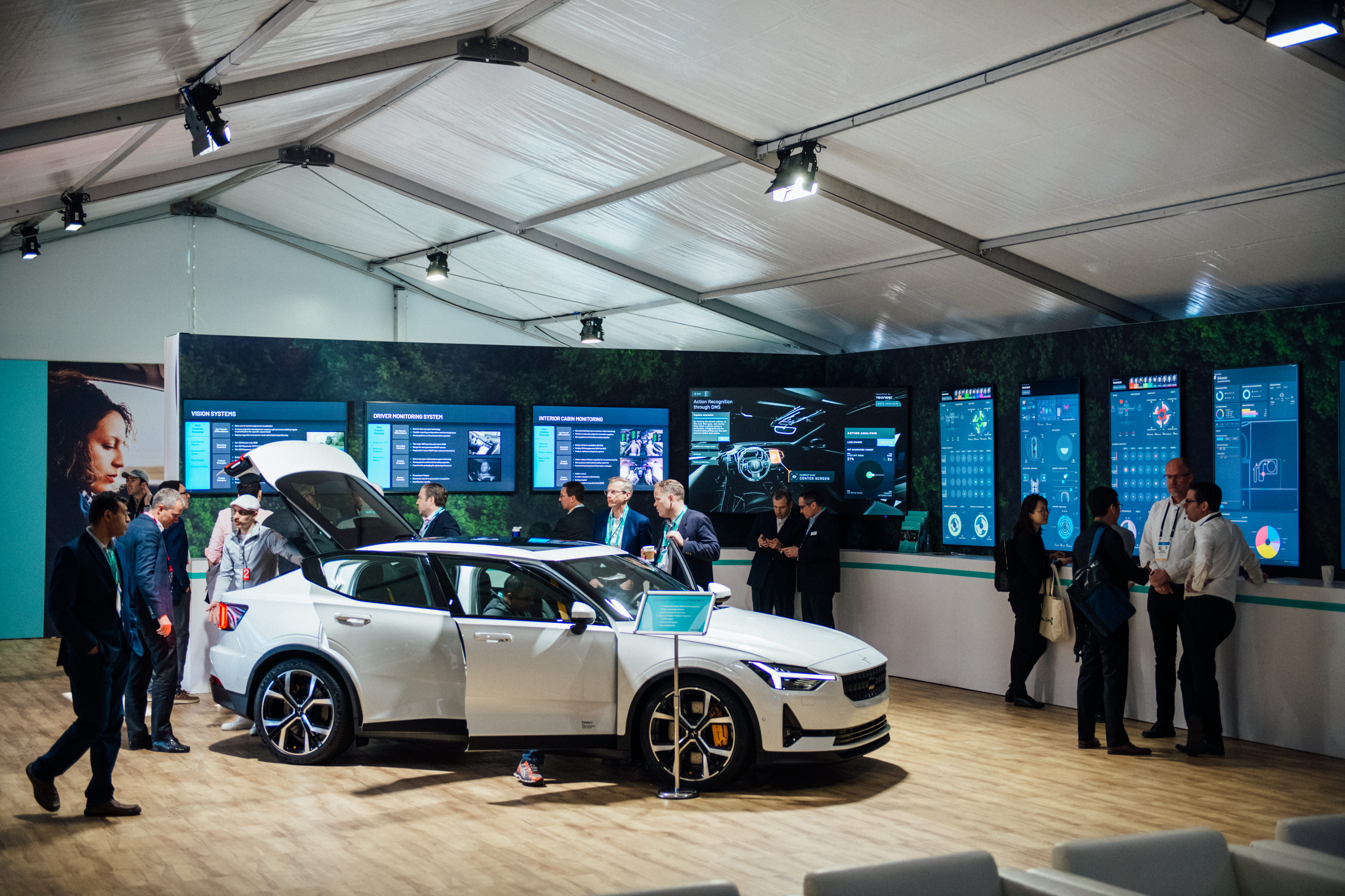 VFX for data visualisation at CES 2020