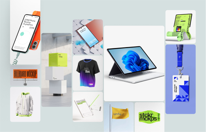Types of mockups