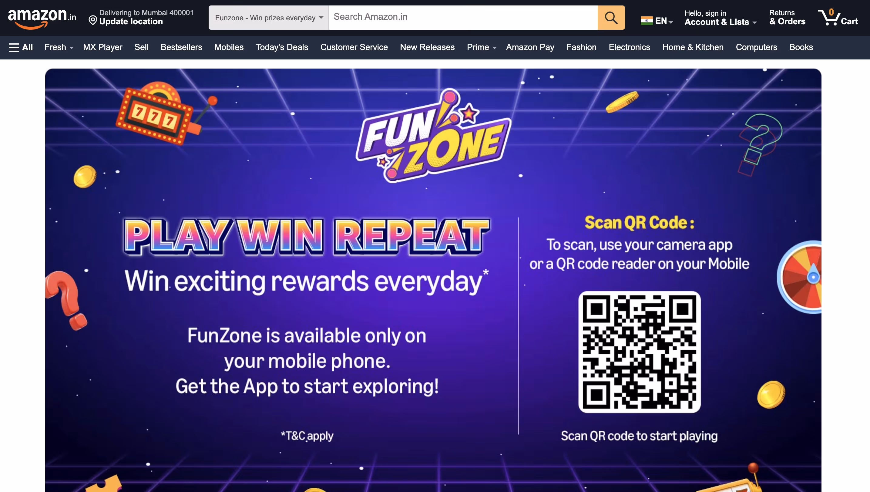 Amazon Funzone