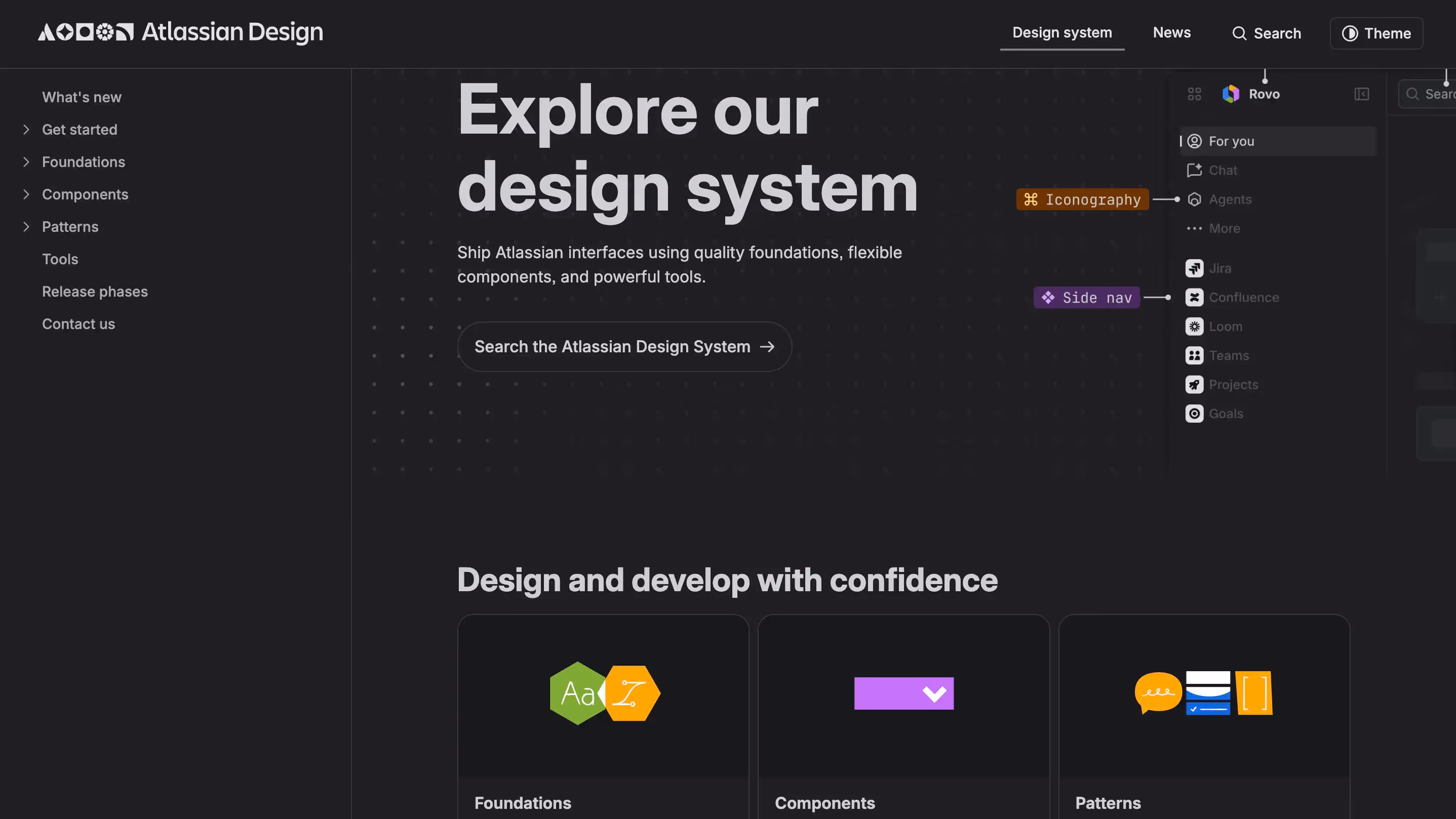 Atlassian design system