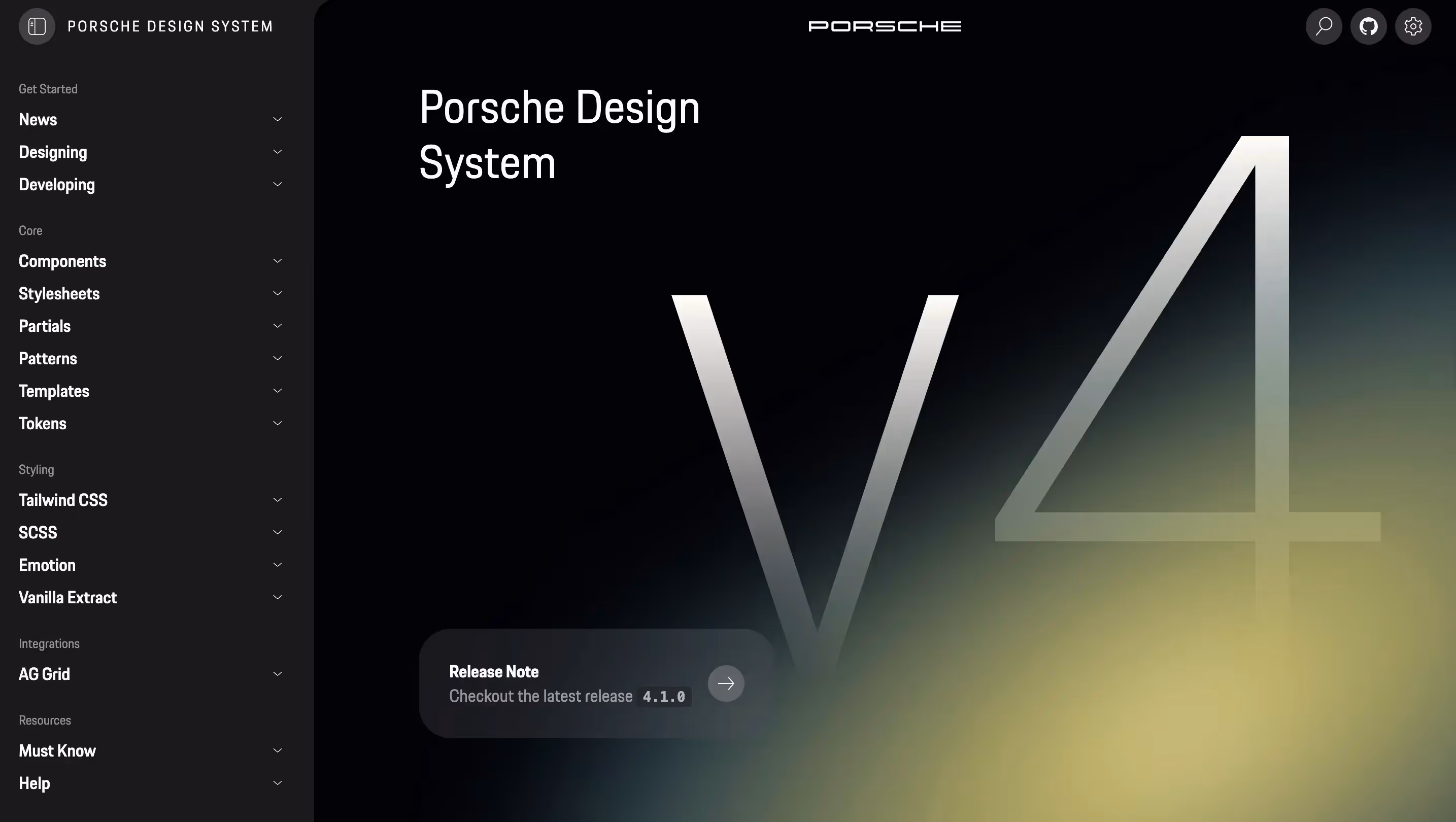 Porsche Design System