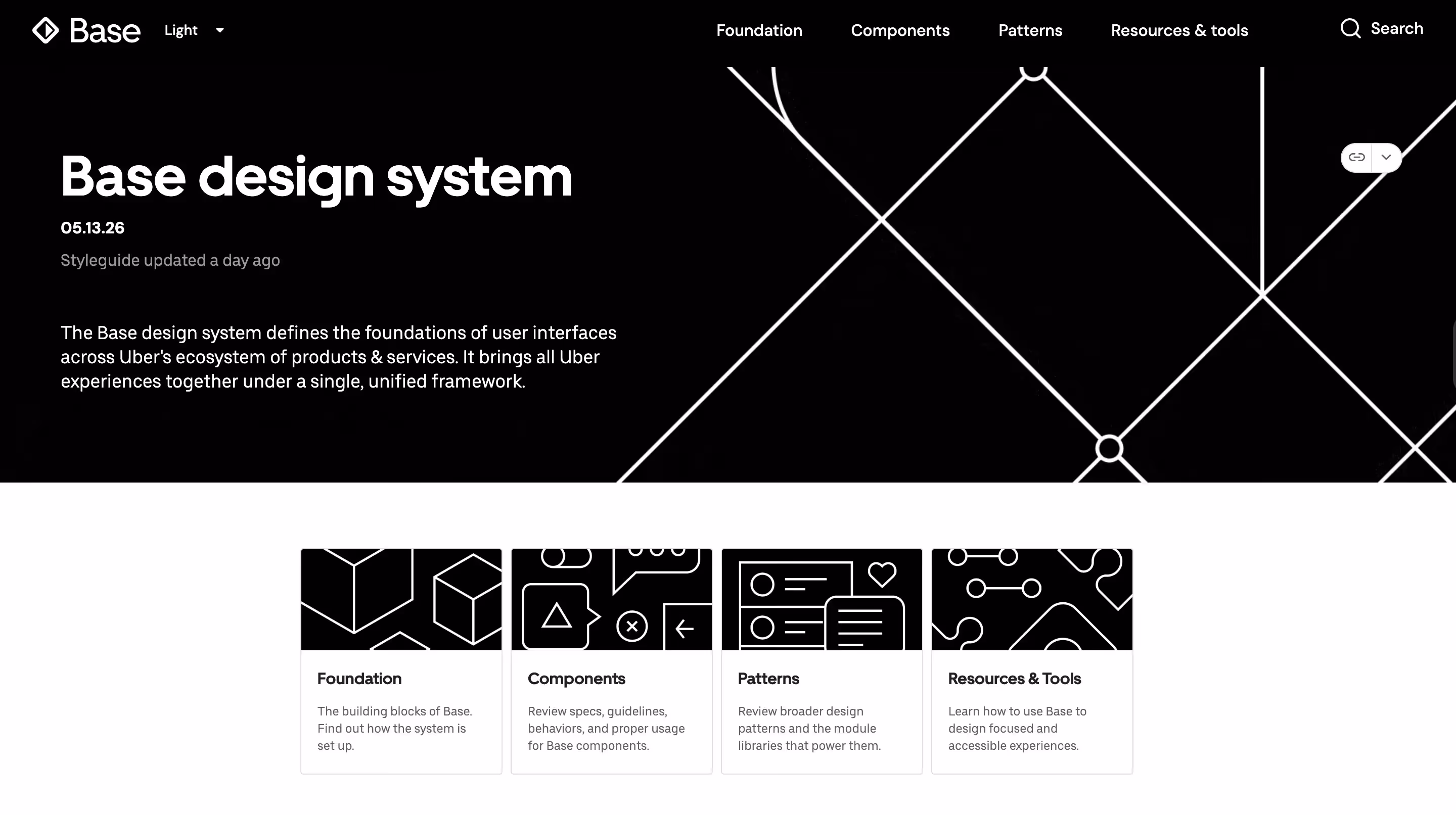 Uber Base design system