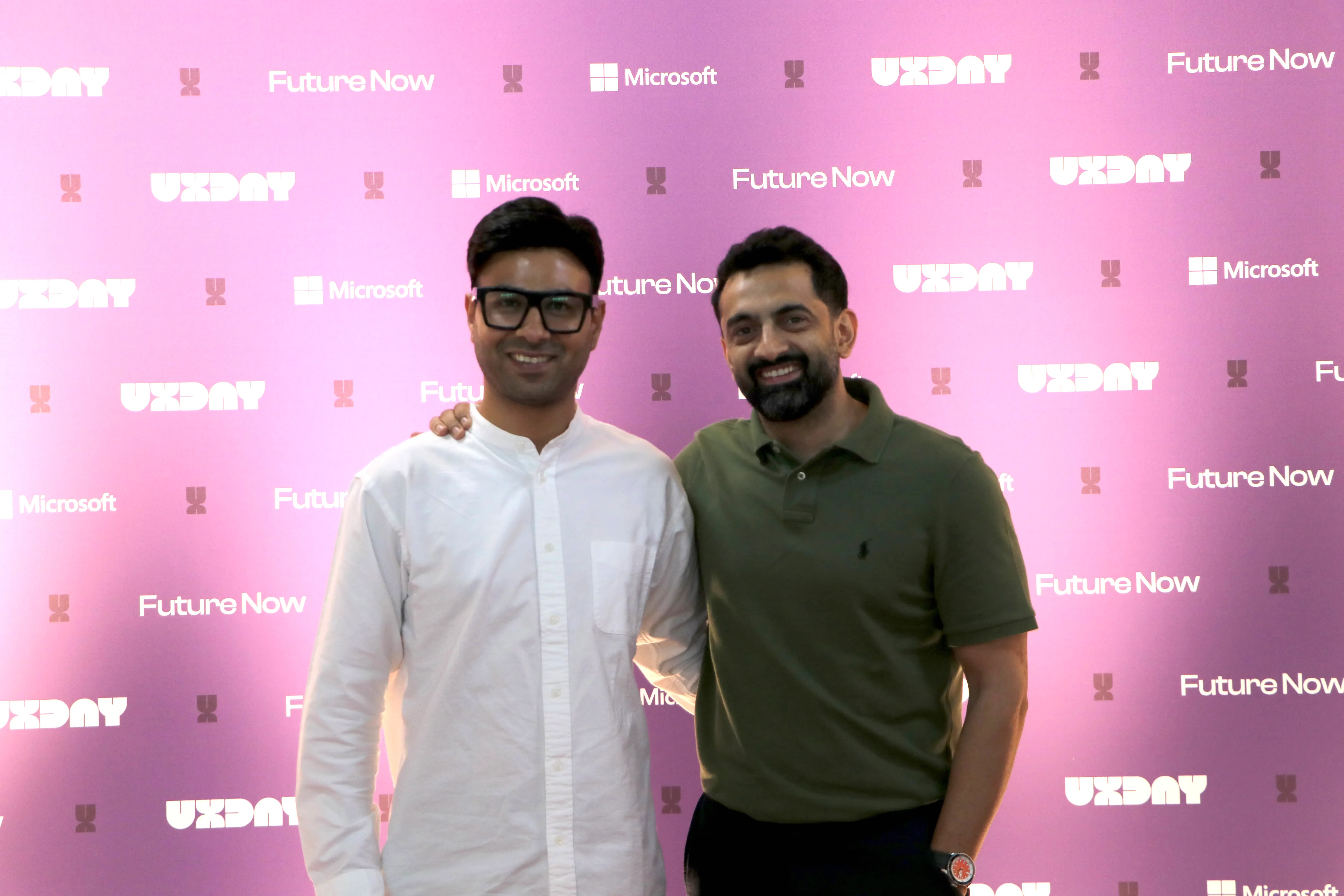 Onething Design Co-founders at Microsoft UX Day 2026