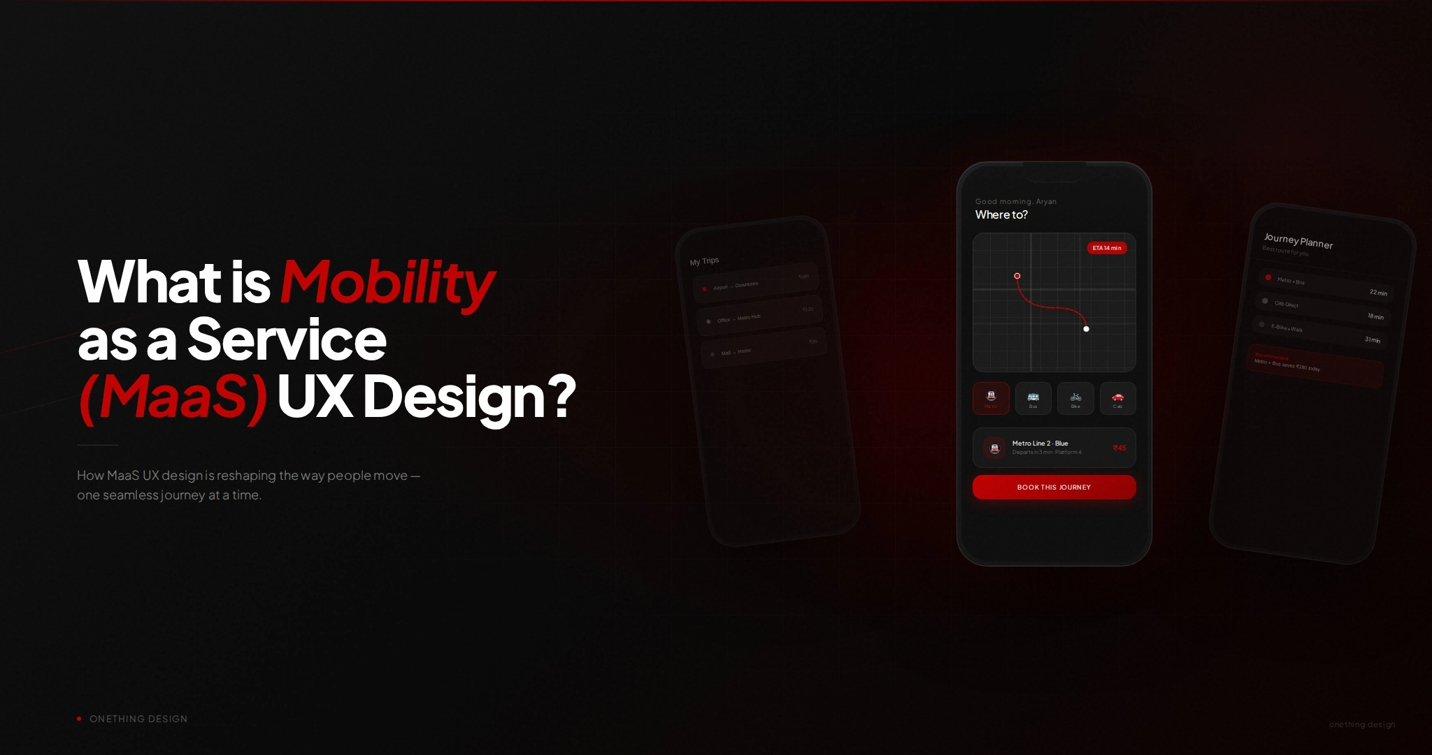 What is Mobility as a Service (MaaS) UX Design? [2026 Guide]