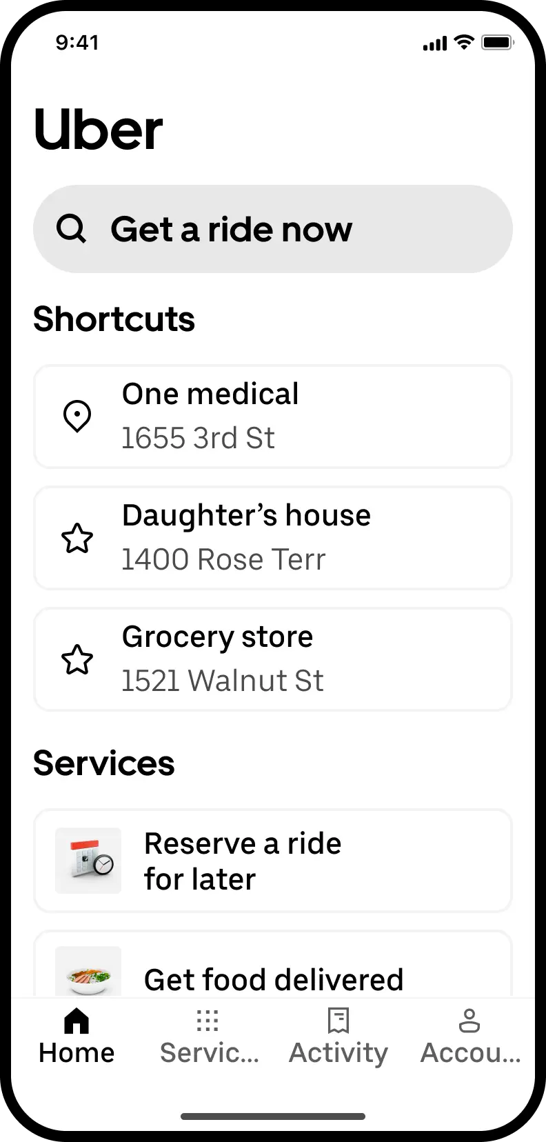 Uber Simple Mode