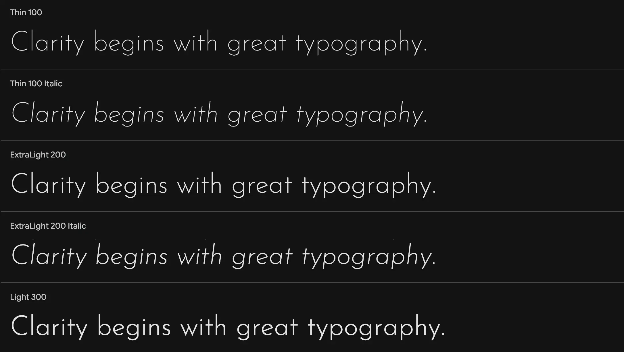 Josefin Sans