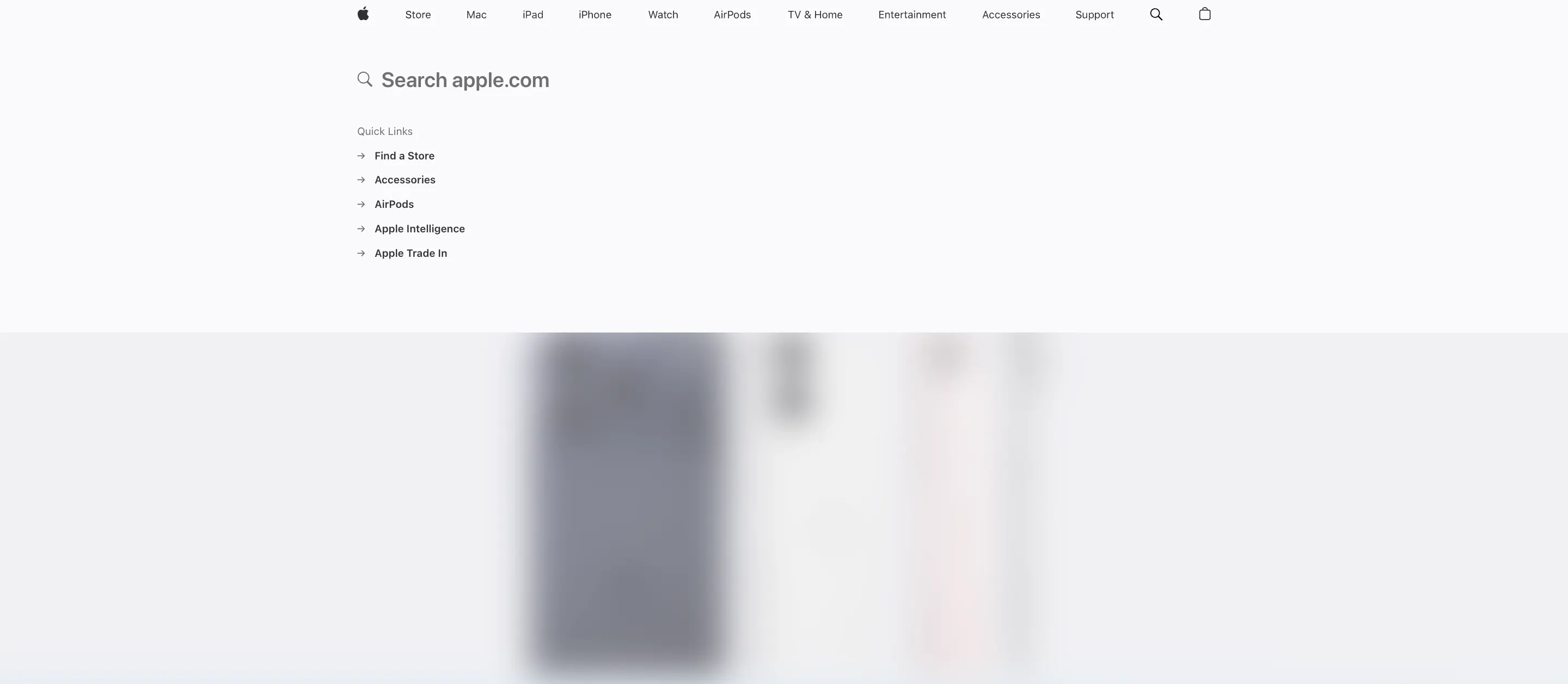 Apple search