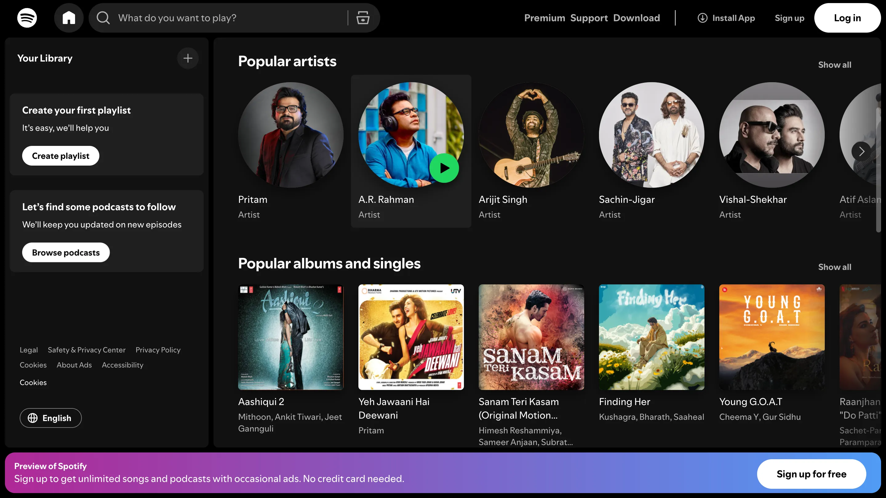 Spotify colour combination