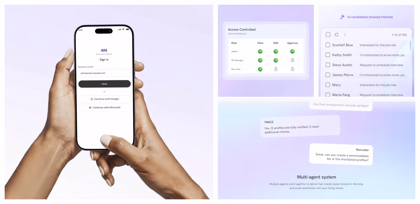 Onething Design's work with Traqcheck