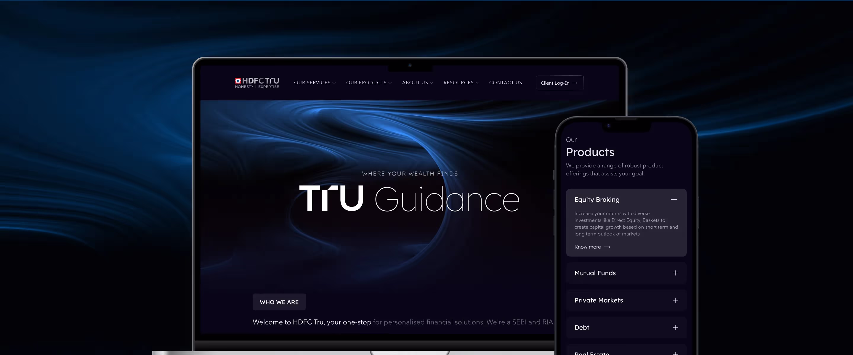 Onething Design's work with HDFC Tru