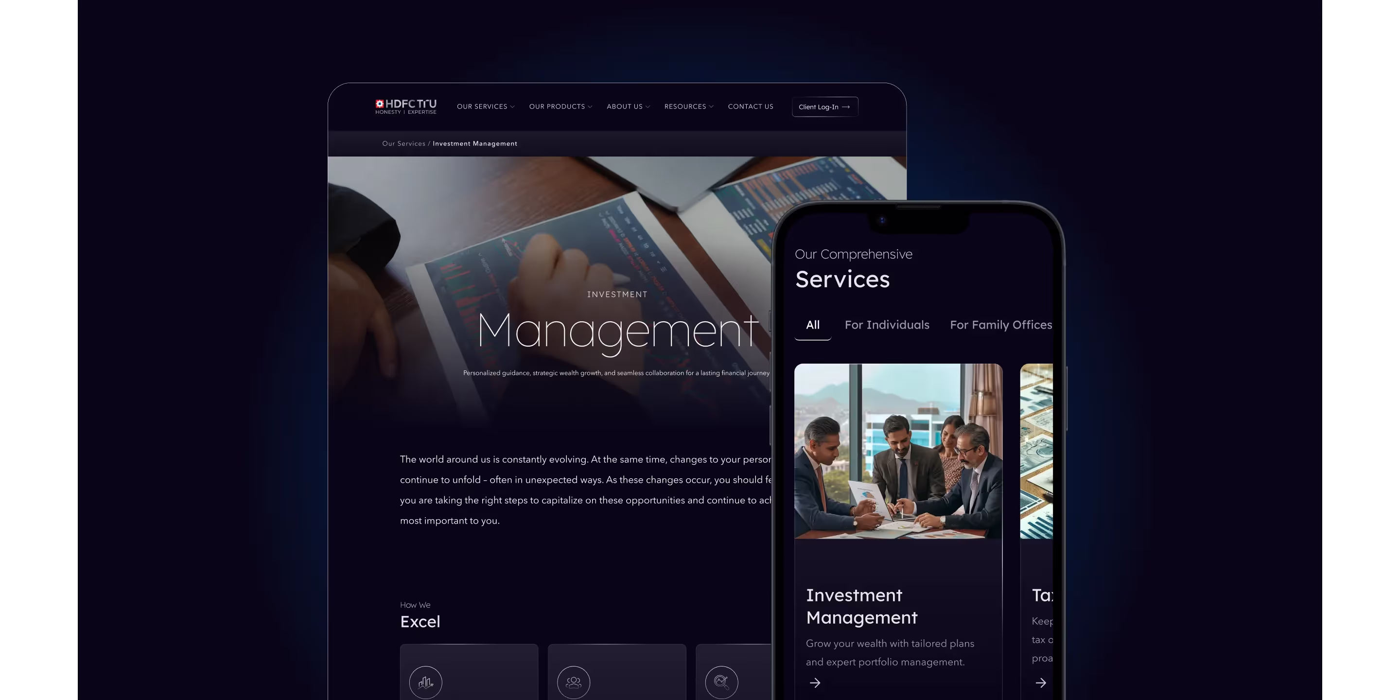 Onething Design's work with HDFC Tru