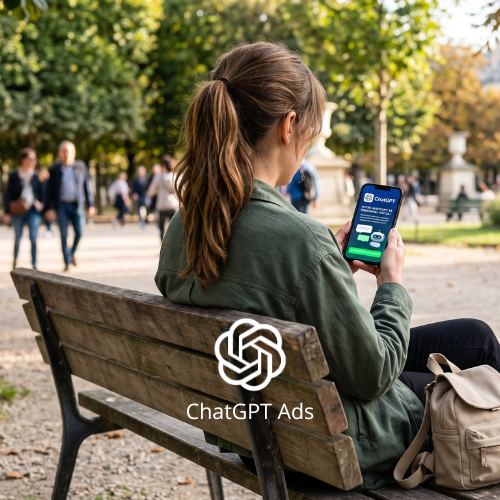 Exemple de publicité sur ChatGPT Ads