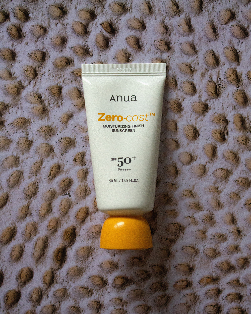 Anua Zero-Cast Moisturizing Finish Sunscreen SPF 50