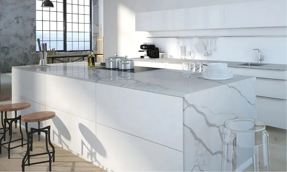 Craftmark Surfaces Kitchen and Bathroom Calacatta Grigio