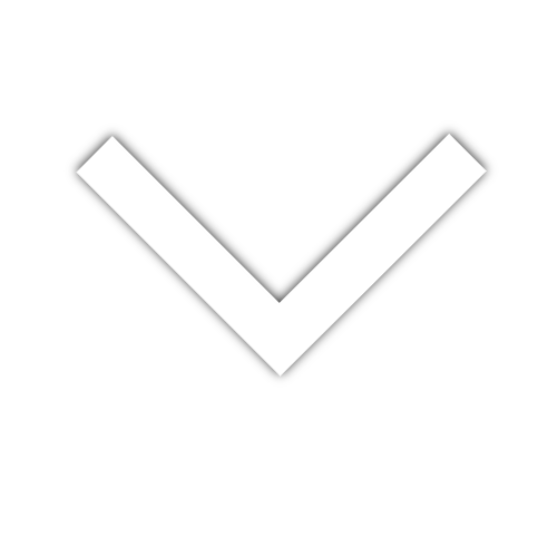 White downward-pointing arrow on a black square background.