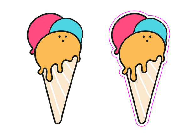 Create custom shaped cutlines with Sticker it's free tool