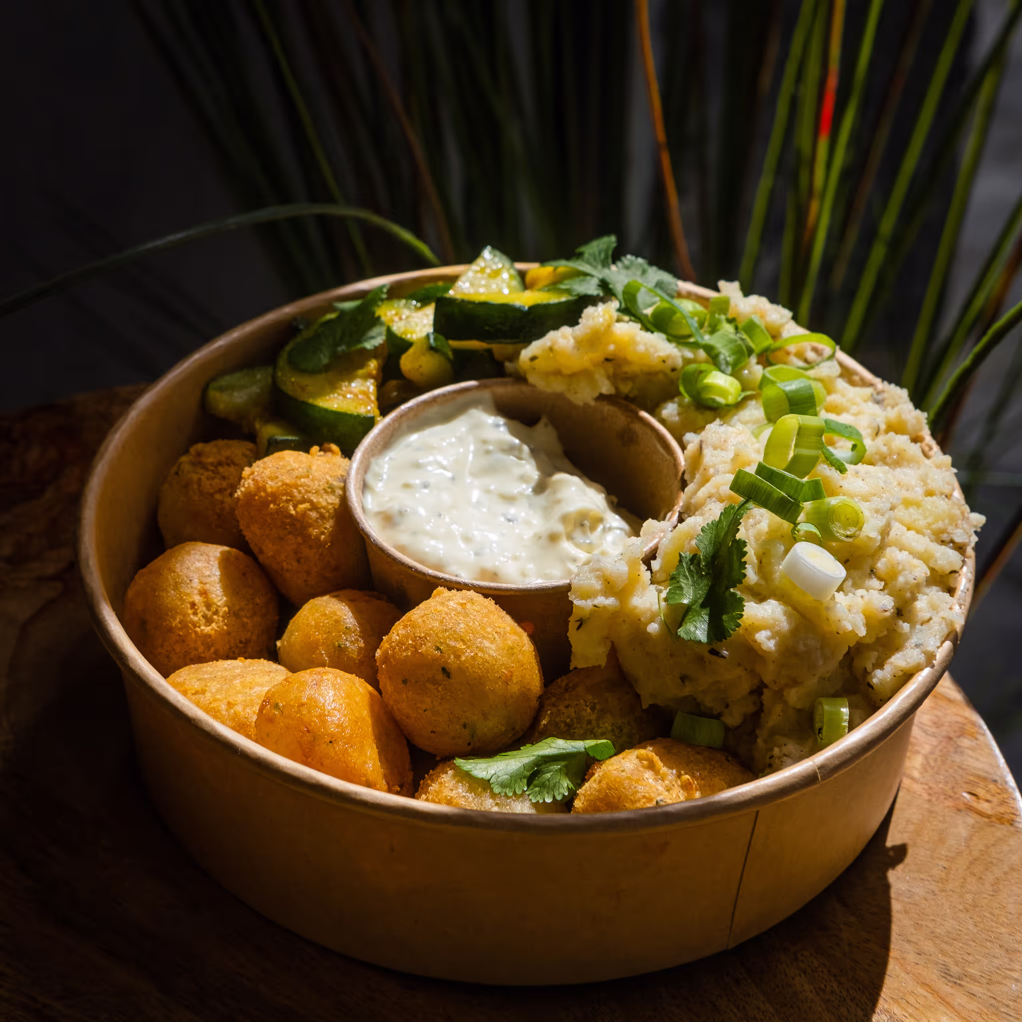 Photo culinaire réalisée lors d'un shooting Mac and Freeze pour un restaurant