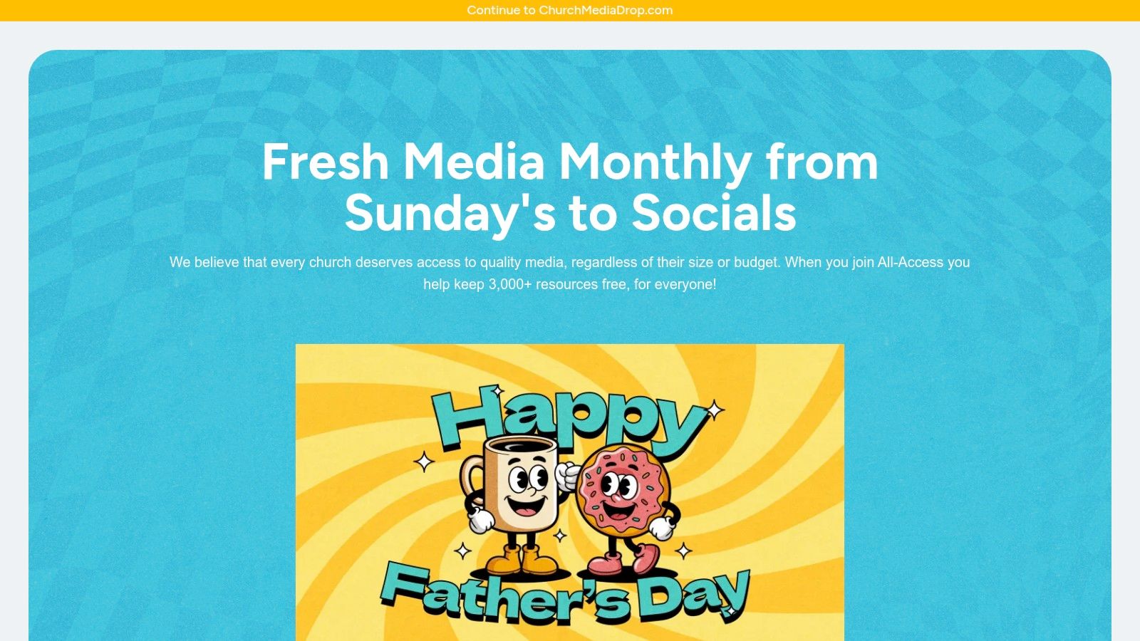 Church Media Drop – Community-shared free church graphics