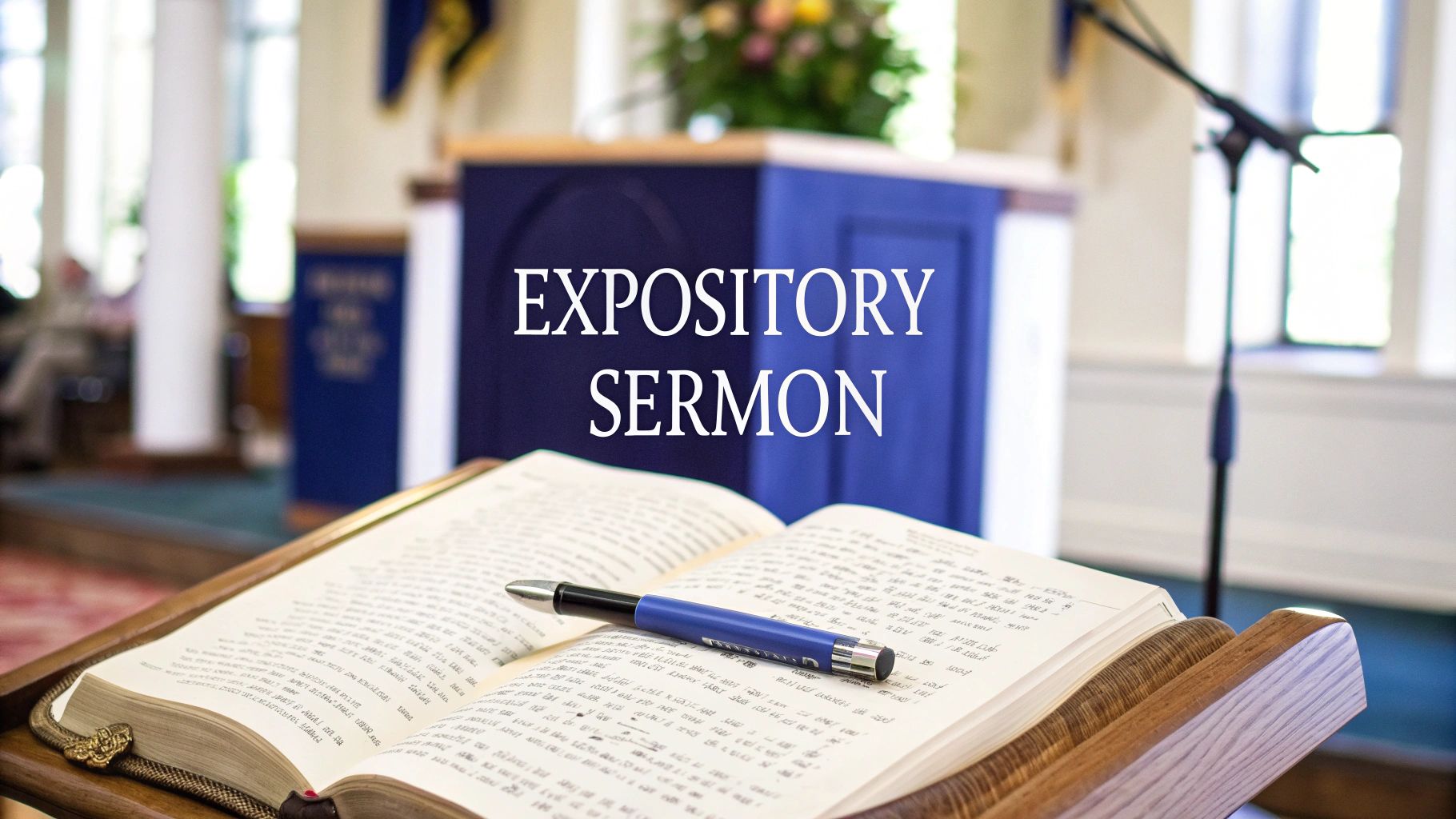 Mastering Expository Sermon Preparation