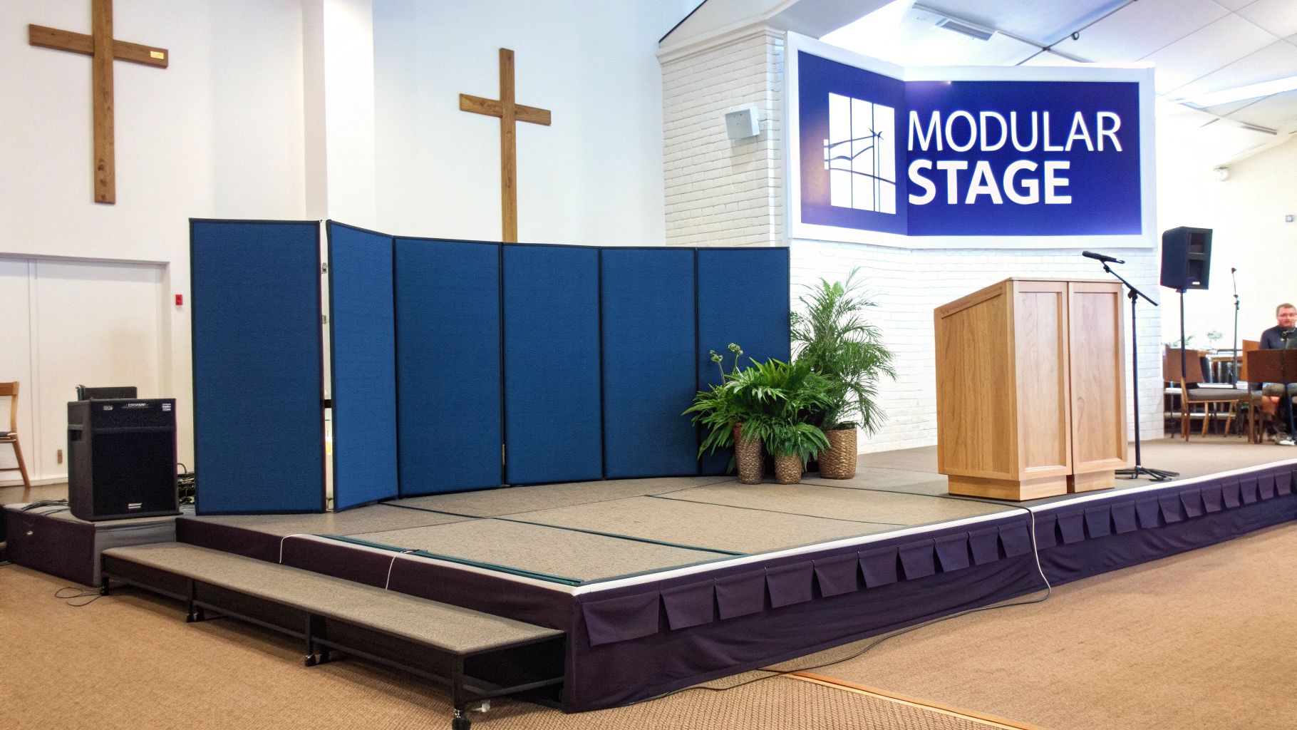 Flexible Modular Stage System