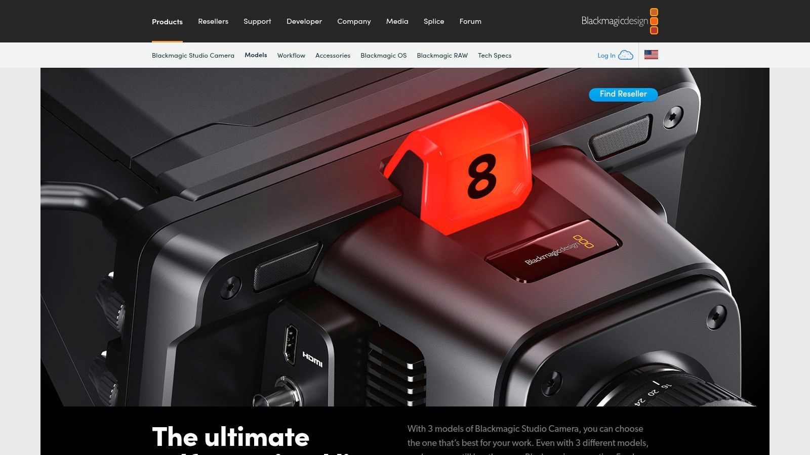 Blackmagic Design (Official) – Studio Cameras