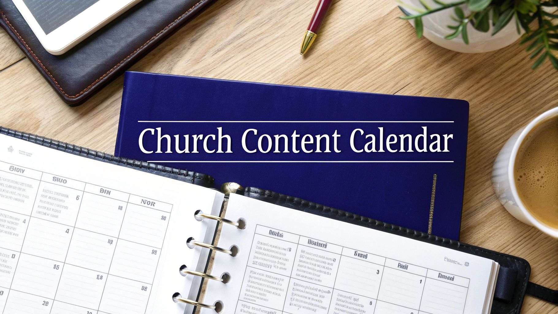 Create Your Church Social Media Content Calendar