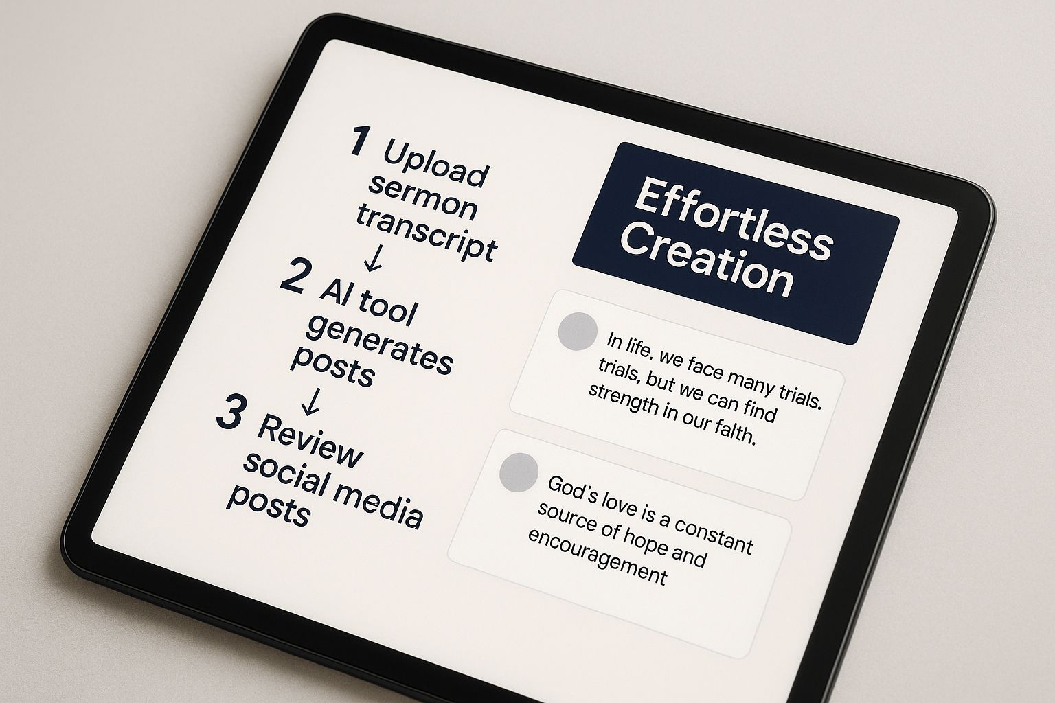 Infographic about social media content calendar