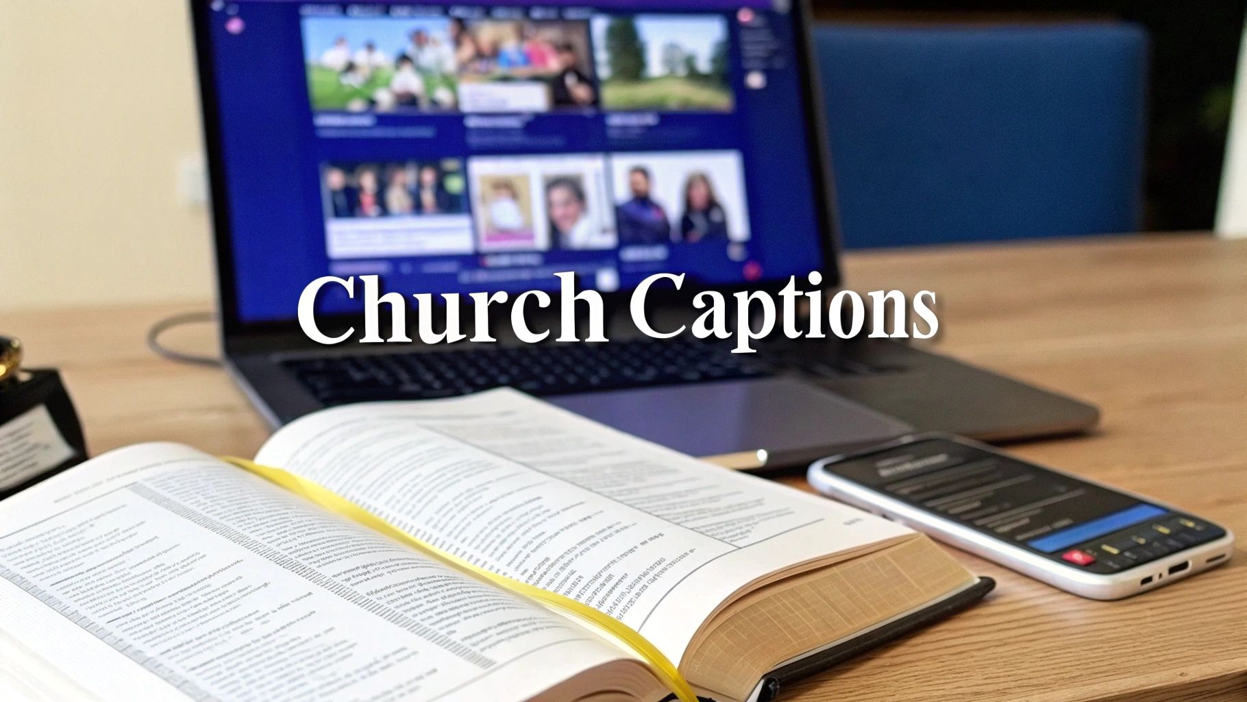 How to Write Captions for Your Church