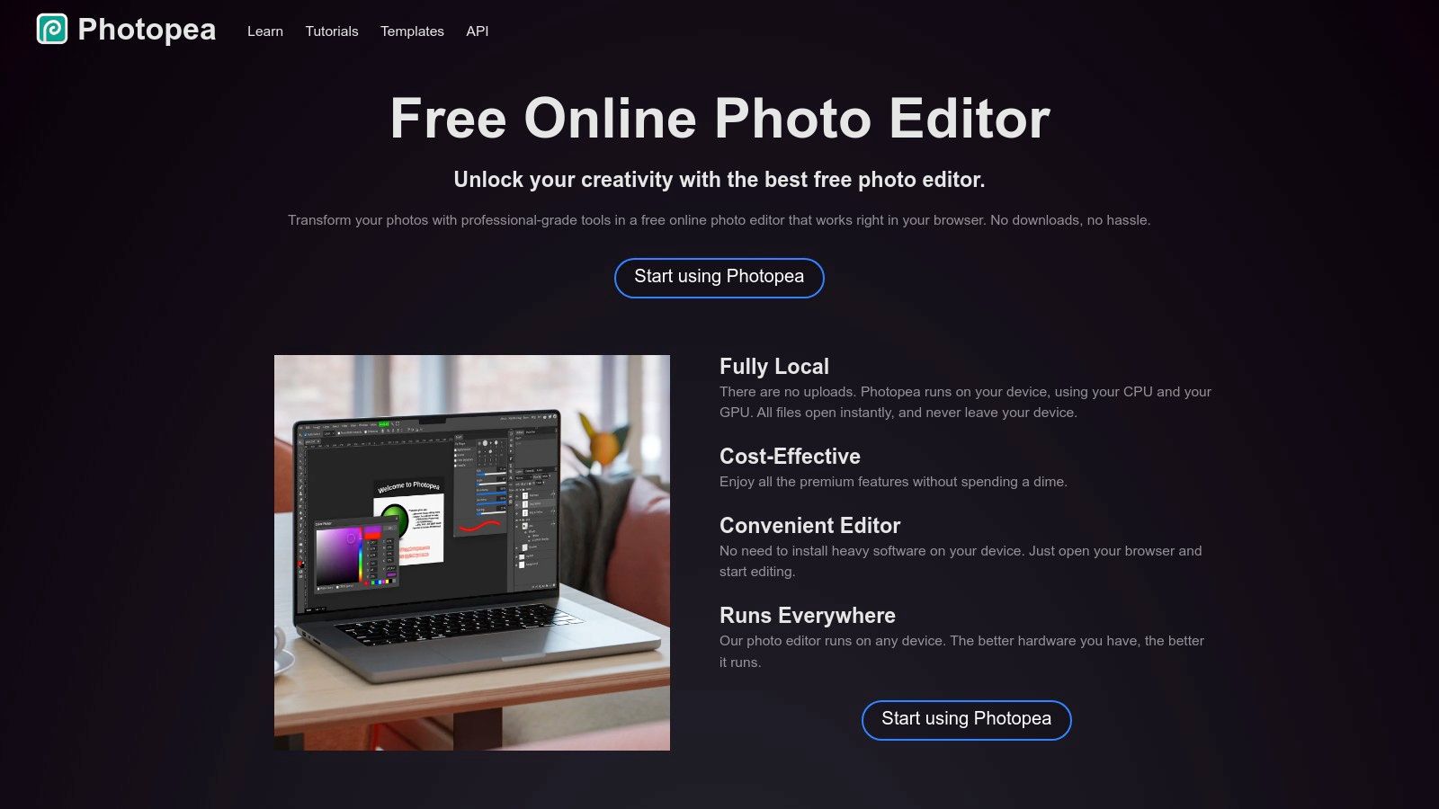 Photopea: The Photoshop Alternative in Your Browser