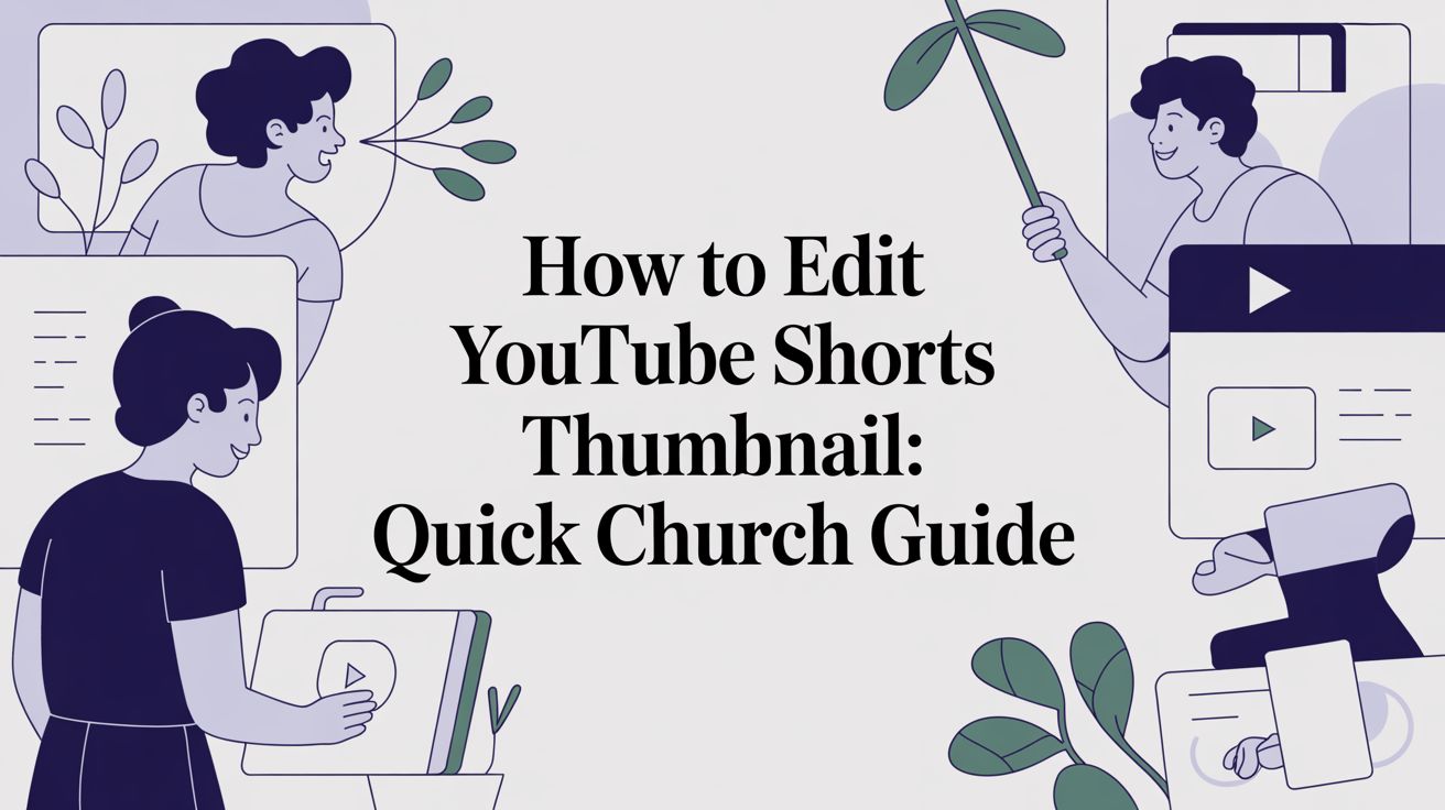 How to Edit YouTube Shorts Thumbnail: A Quick Guide for Your Church