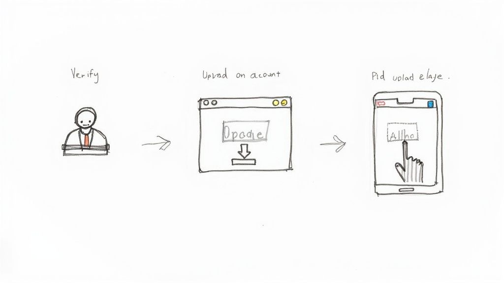 A close-up of a keyboard and mouse on a clean, modern desk.