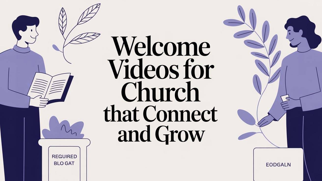 Welcome Videos for Church That Connect and Grow