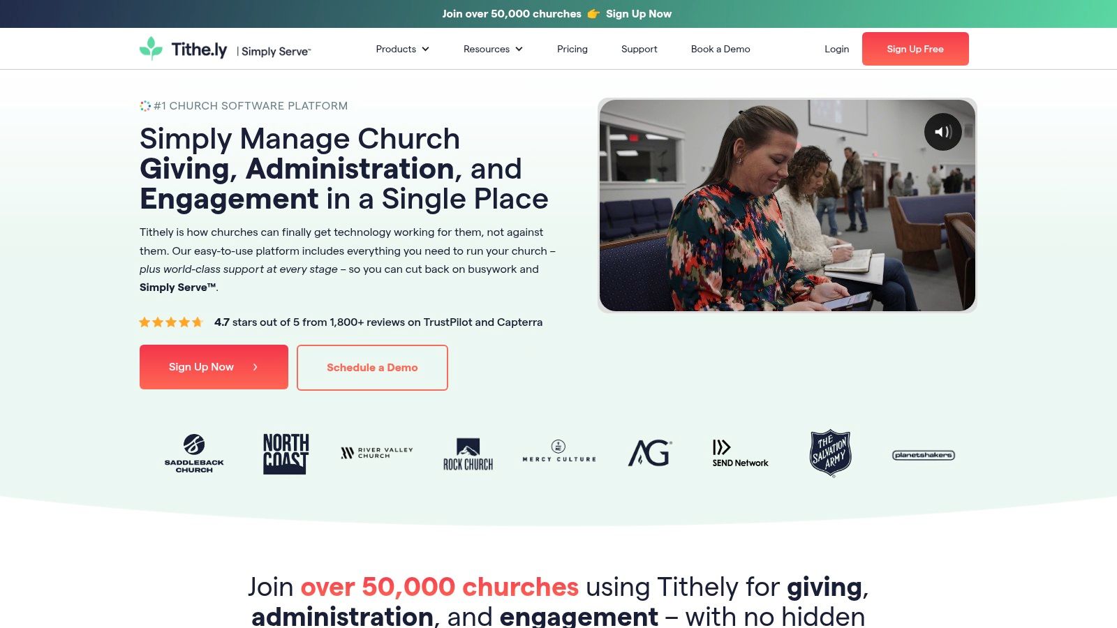 Tithely (All Access + ChMS)