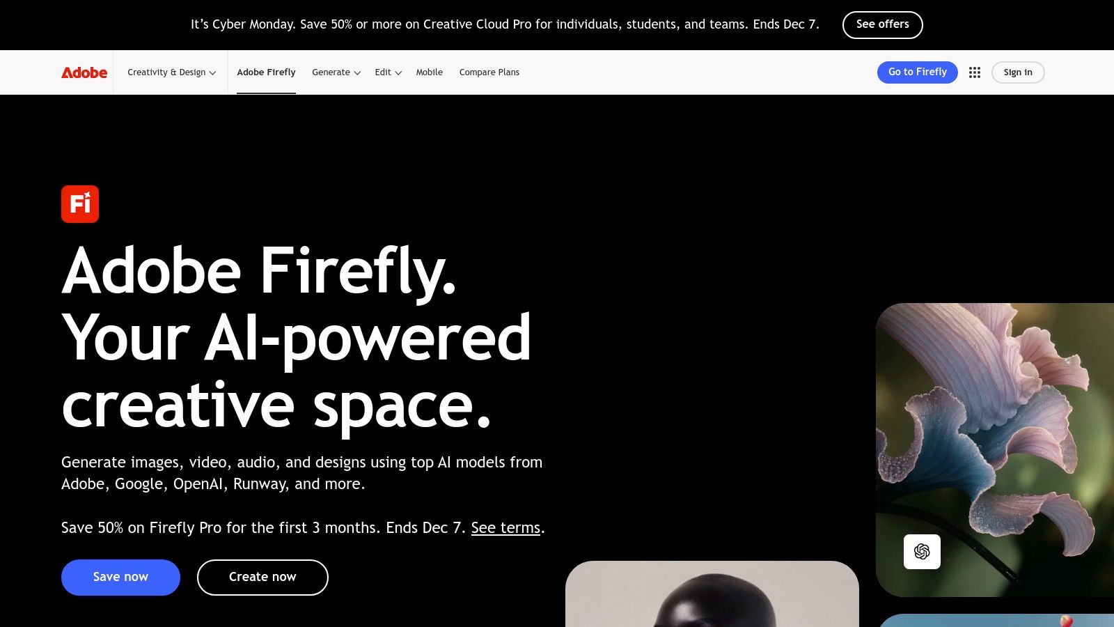Adobe Firefly and Creative Cloud