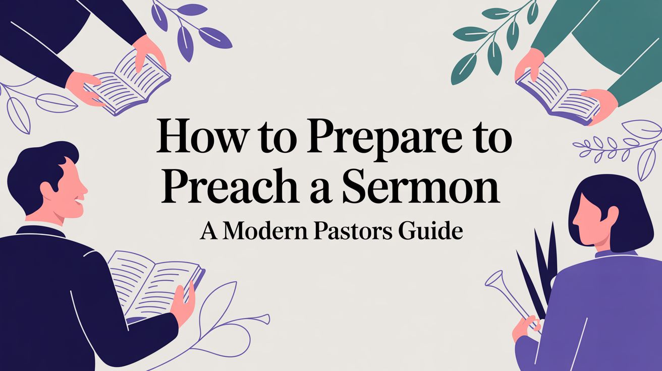 How to Prepare to Preach a Sermon: A Modern Pastor's Guide