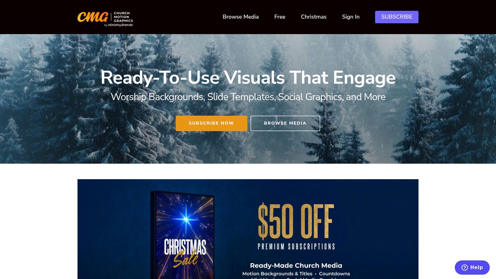 Church Motion Graphics (CMG)