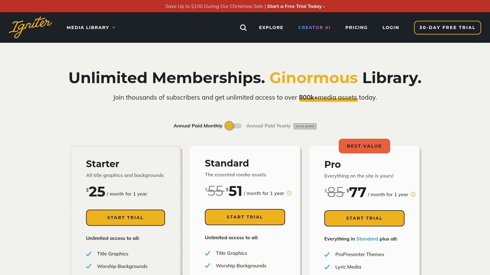 Igniter Media (includes former Graceway Media)