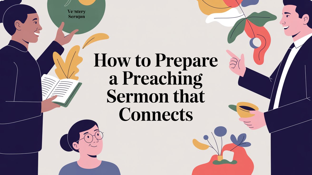 How to Prepare a Preaching Sermon That Connects