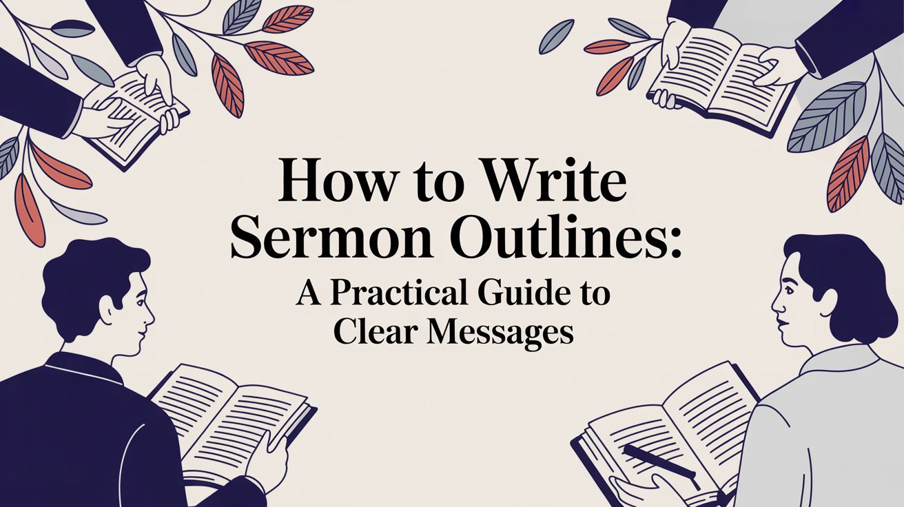 How to write sermon outlines: A Practical Guide to Clear Messages