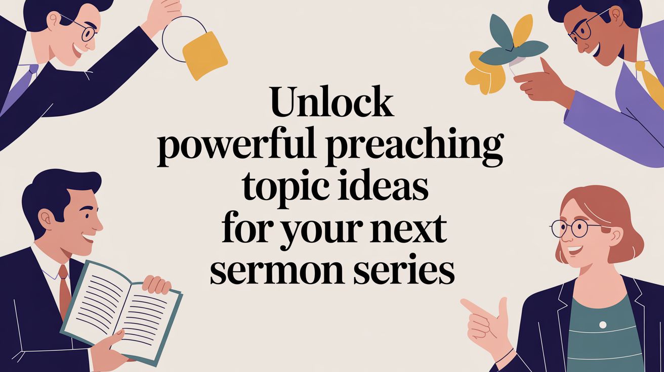 Unlock Powerful preaching topic ideas for Your Next Sermon Series