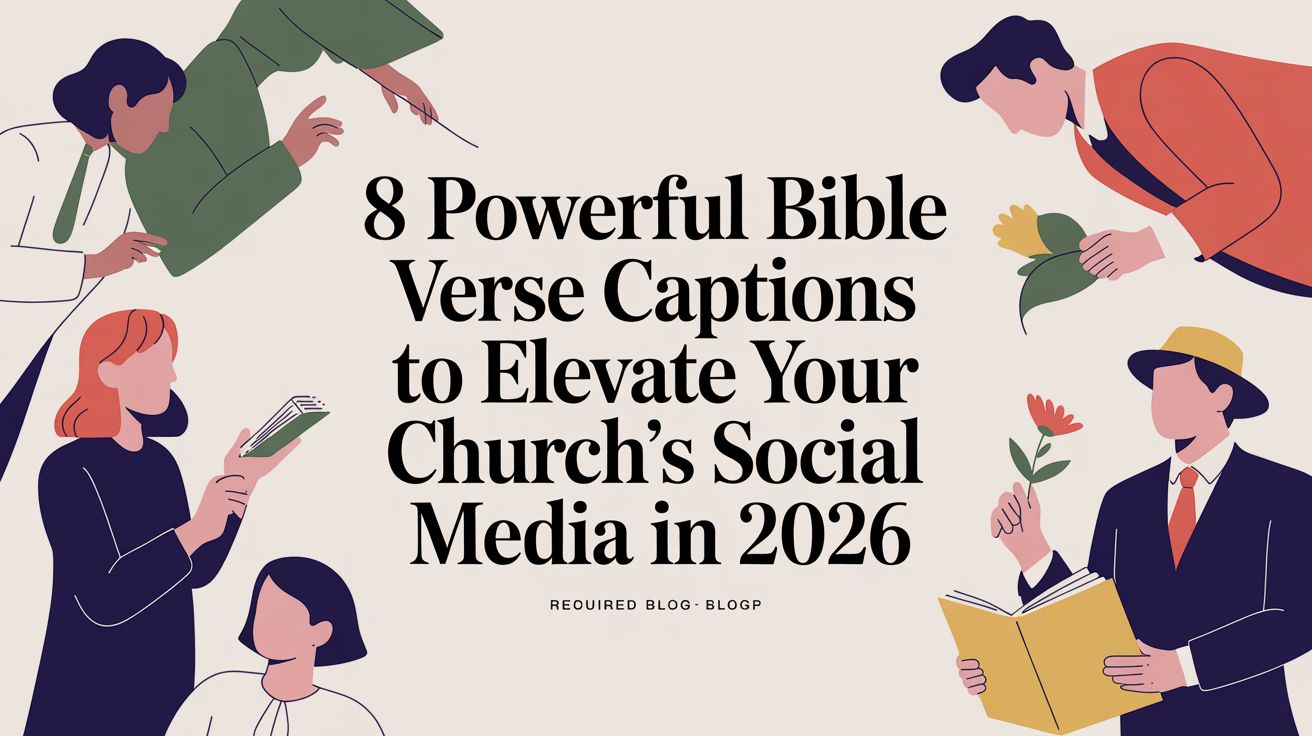 8 Powerful Bible Verse Captions to Elevate Your Church's Social Media in 2026
