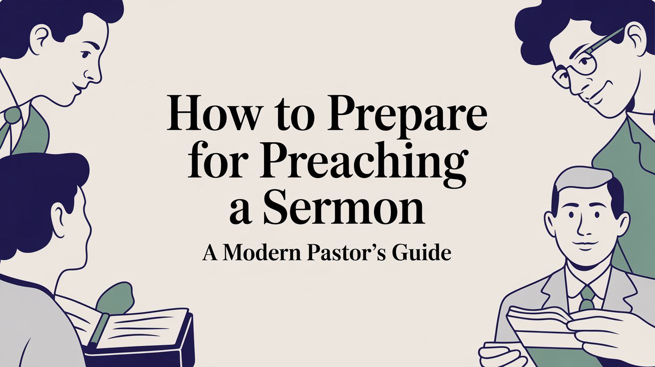 How to Prepare for Preaching a Sermon A Modern Pastor's Guide