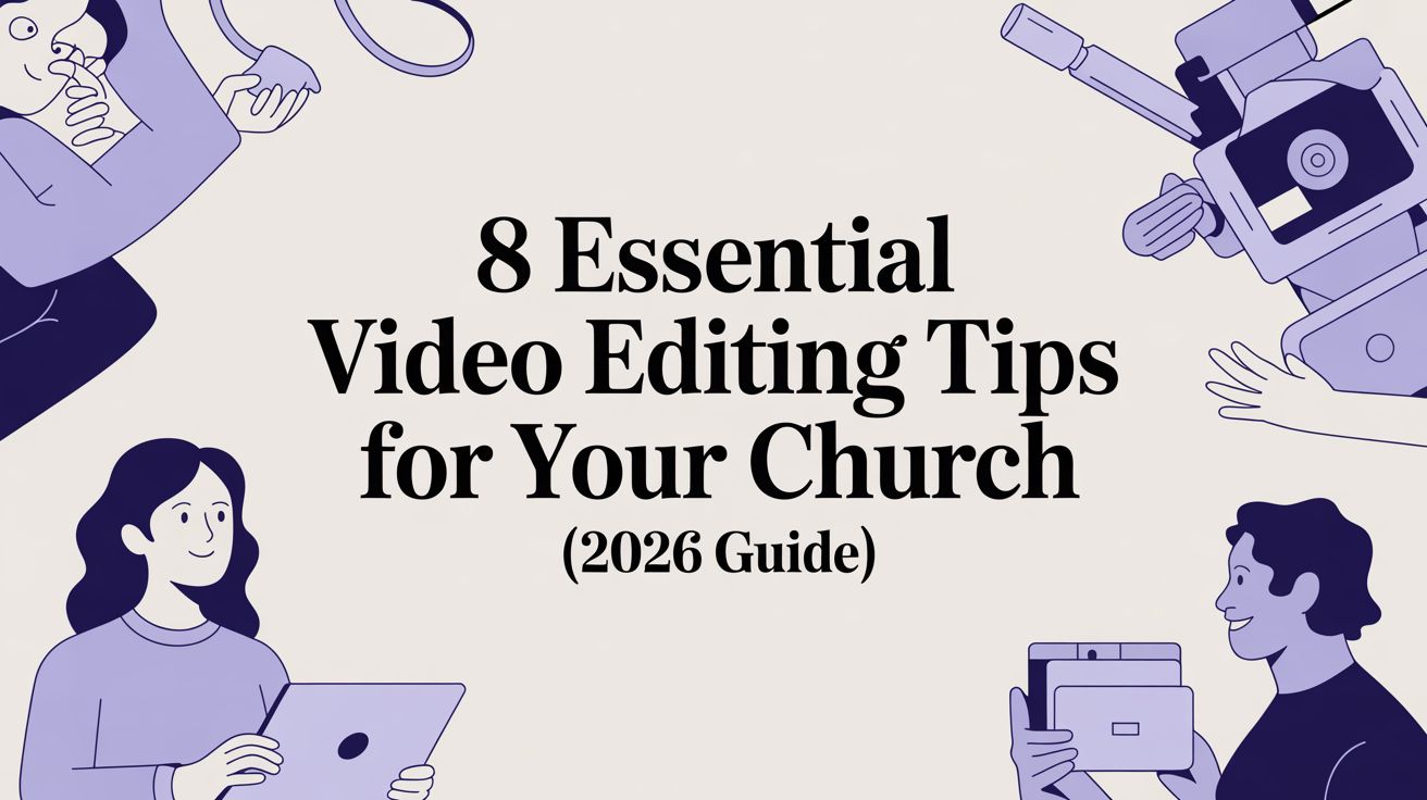 8 Essential Video Editing Tips for Your Church (2026 Guide)