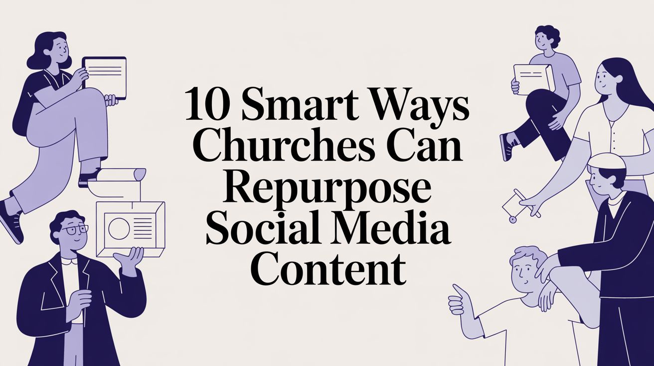 10 Smart Ways Churches Can Repurpose Social Media Content