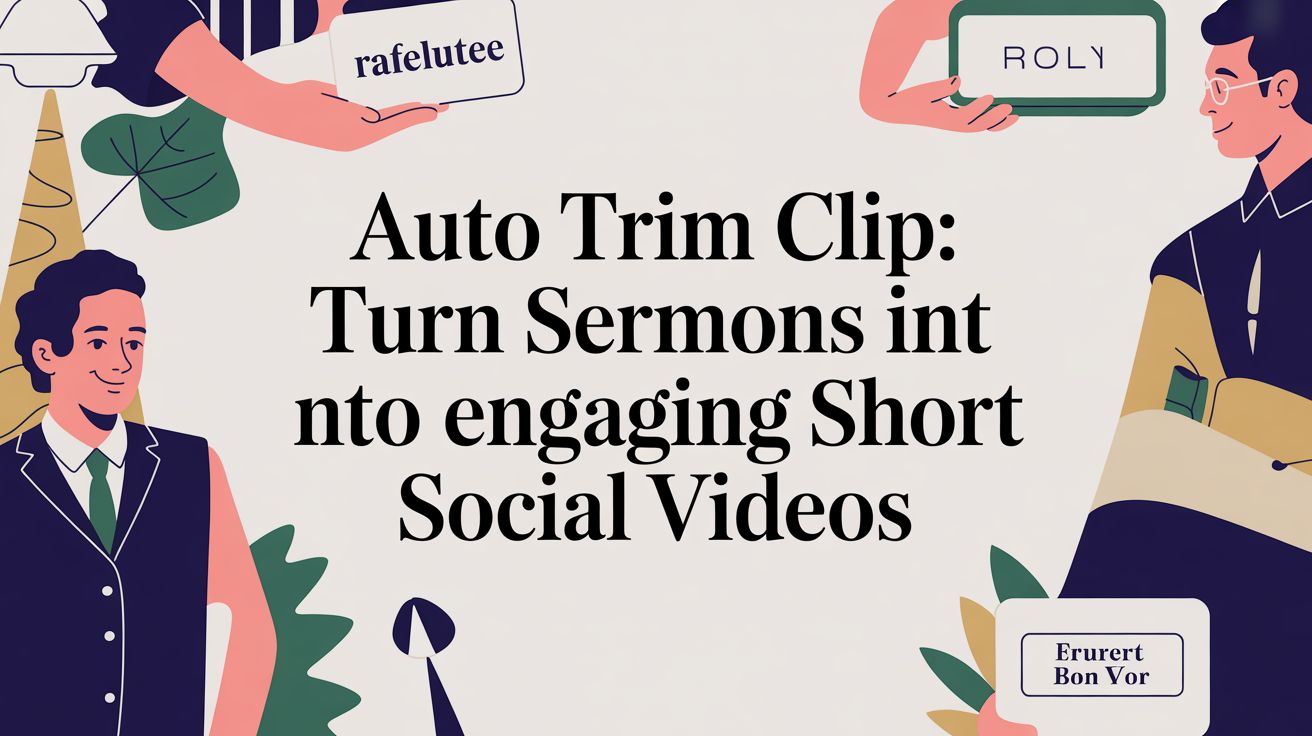 Auto Trim Clip: Turn Sermons into Engaging Short Social Videos