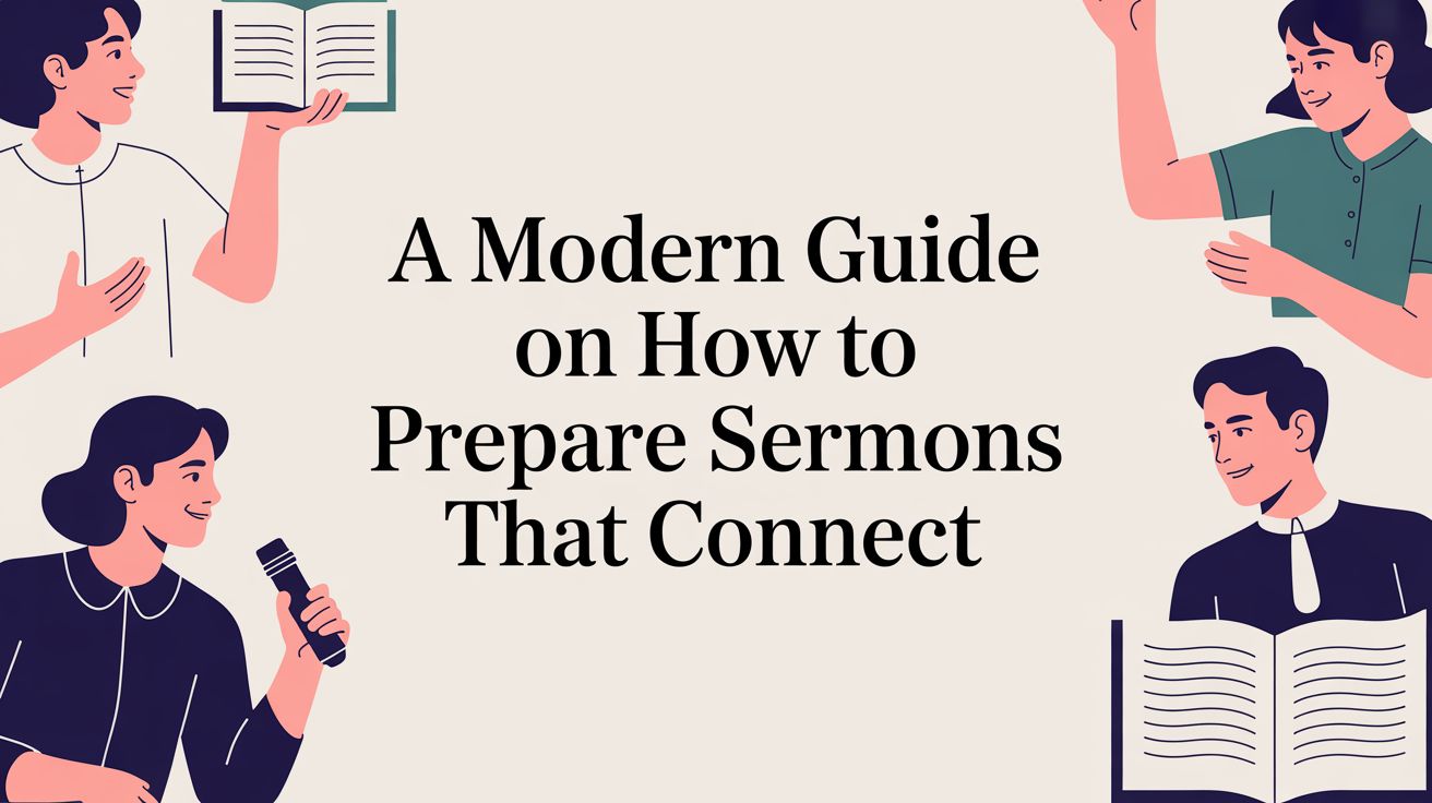 A Modern Guide on How to Prepare Sermons That Connect