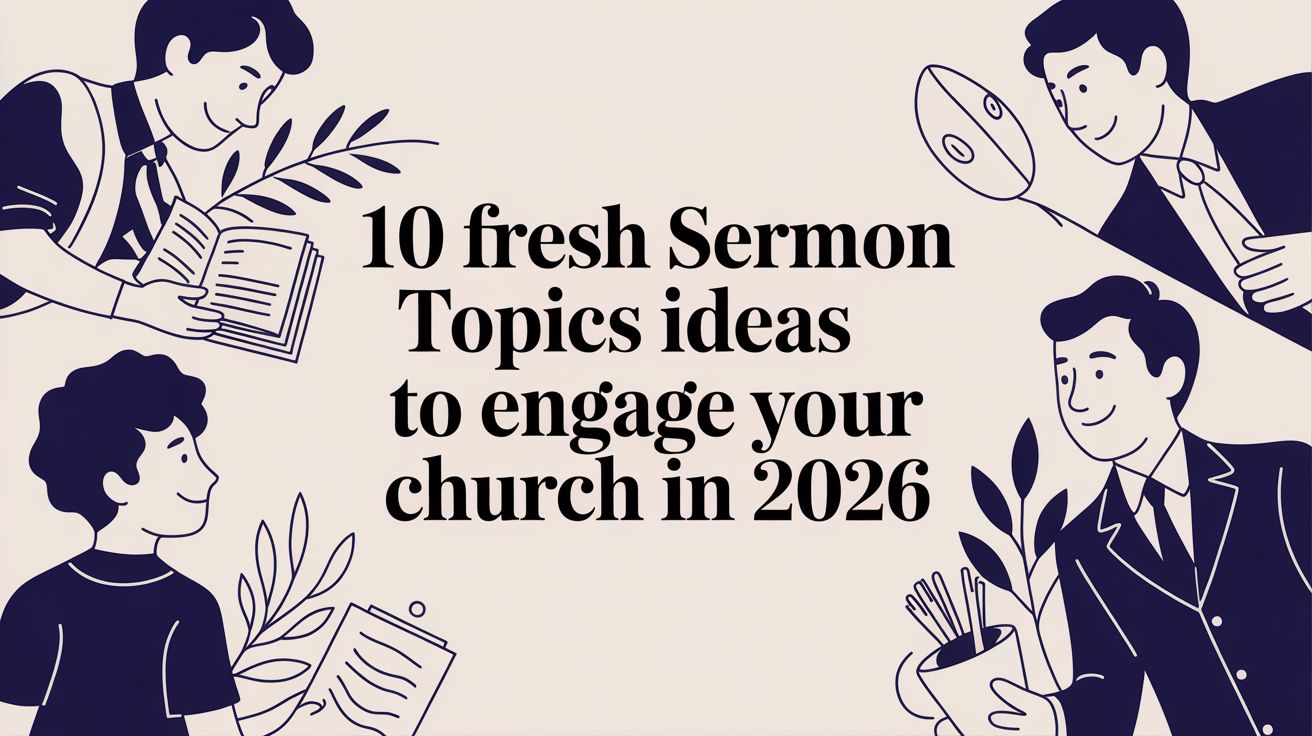 10 Fresh Sermon Topics Ideas To Engage Your Church In 2026 Discipls