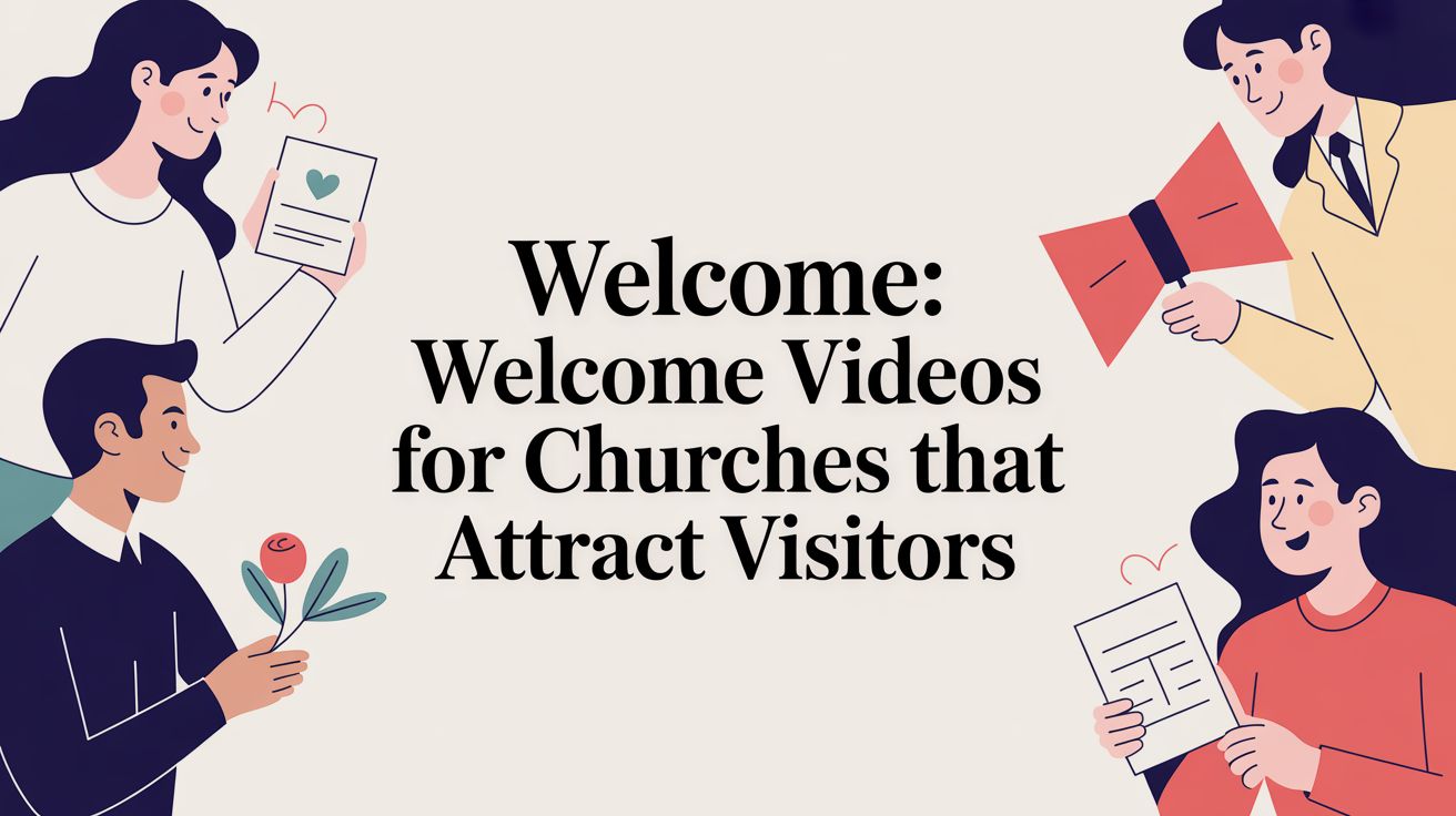 Welcome: welcome videos for churches that attract visitors