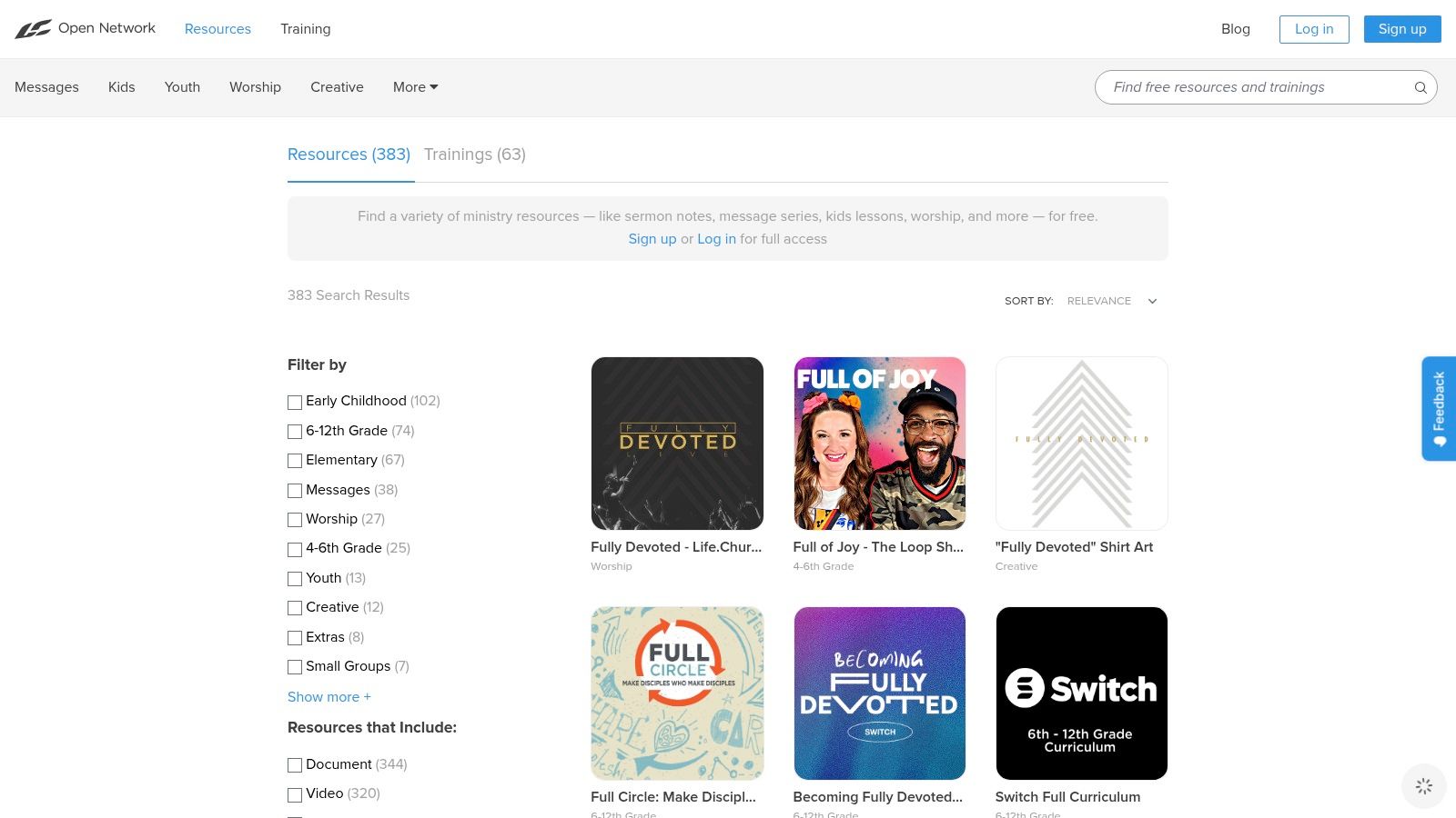 Life.Church Open Network sermon notes resource hub